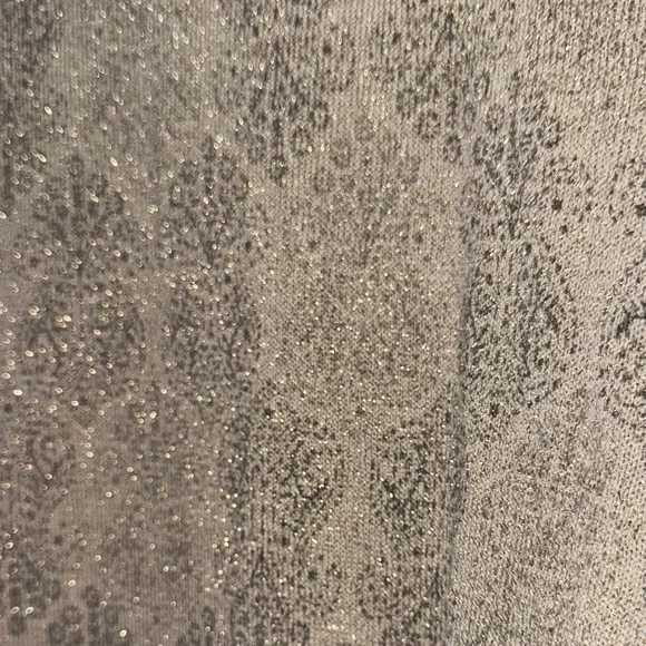 NEXT 90’s vintage shimmering Beige Knit Top - Picture 6 of 7